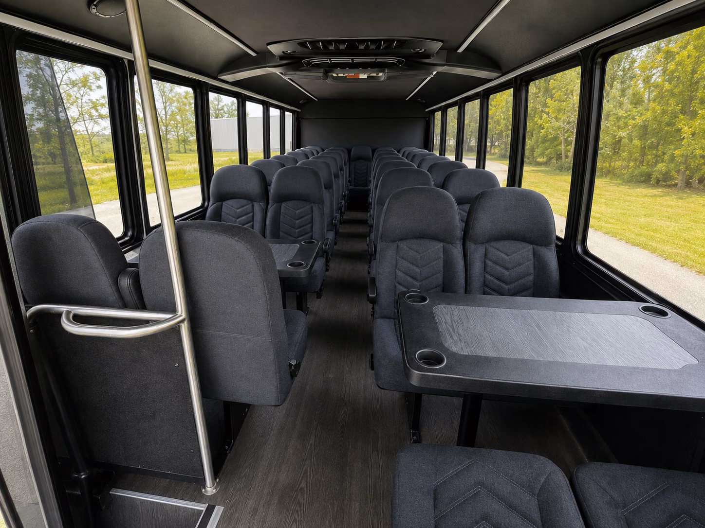 eastvale 15 passenger minibus interior