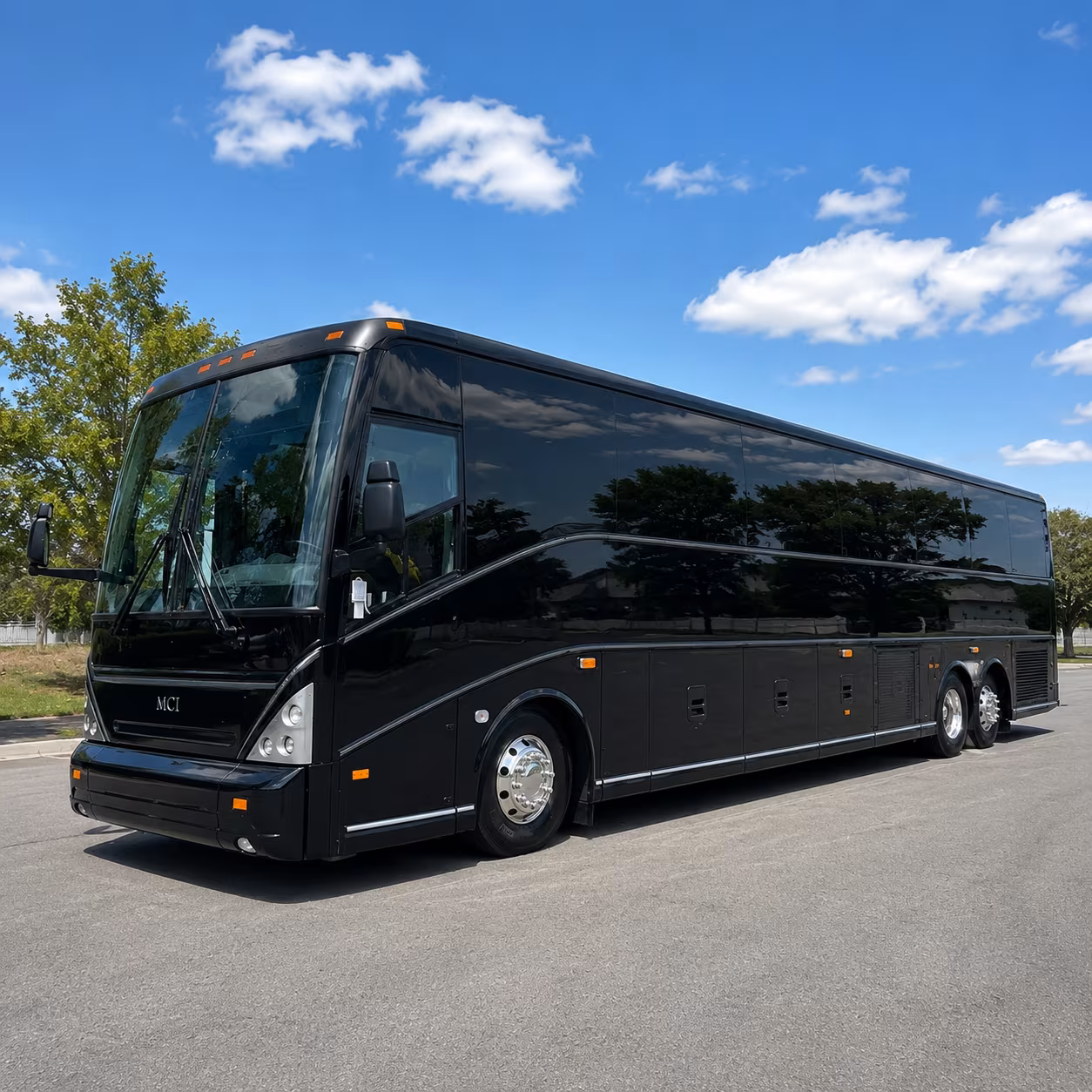 eastvale 56 passenger charter bus