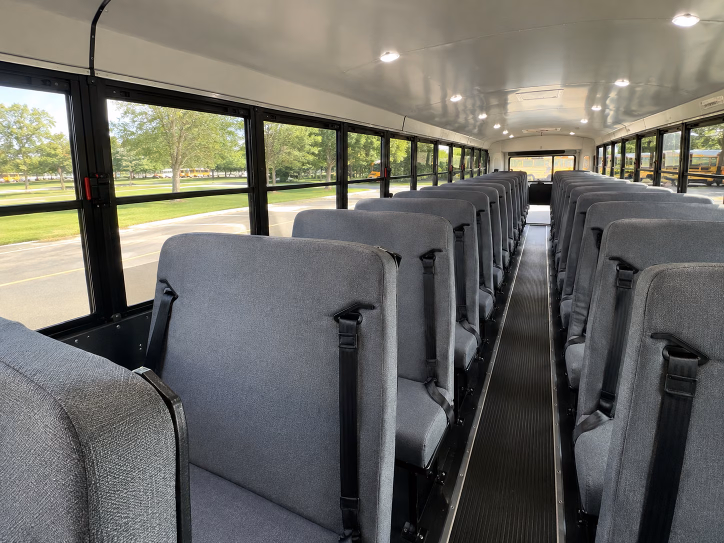 eastvale school bus interior