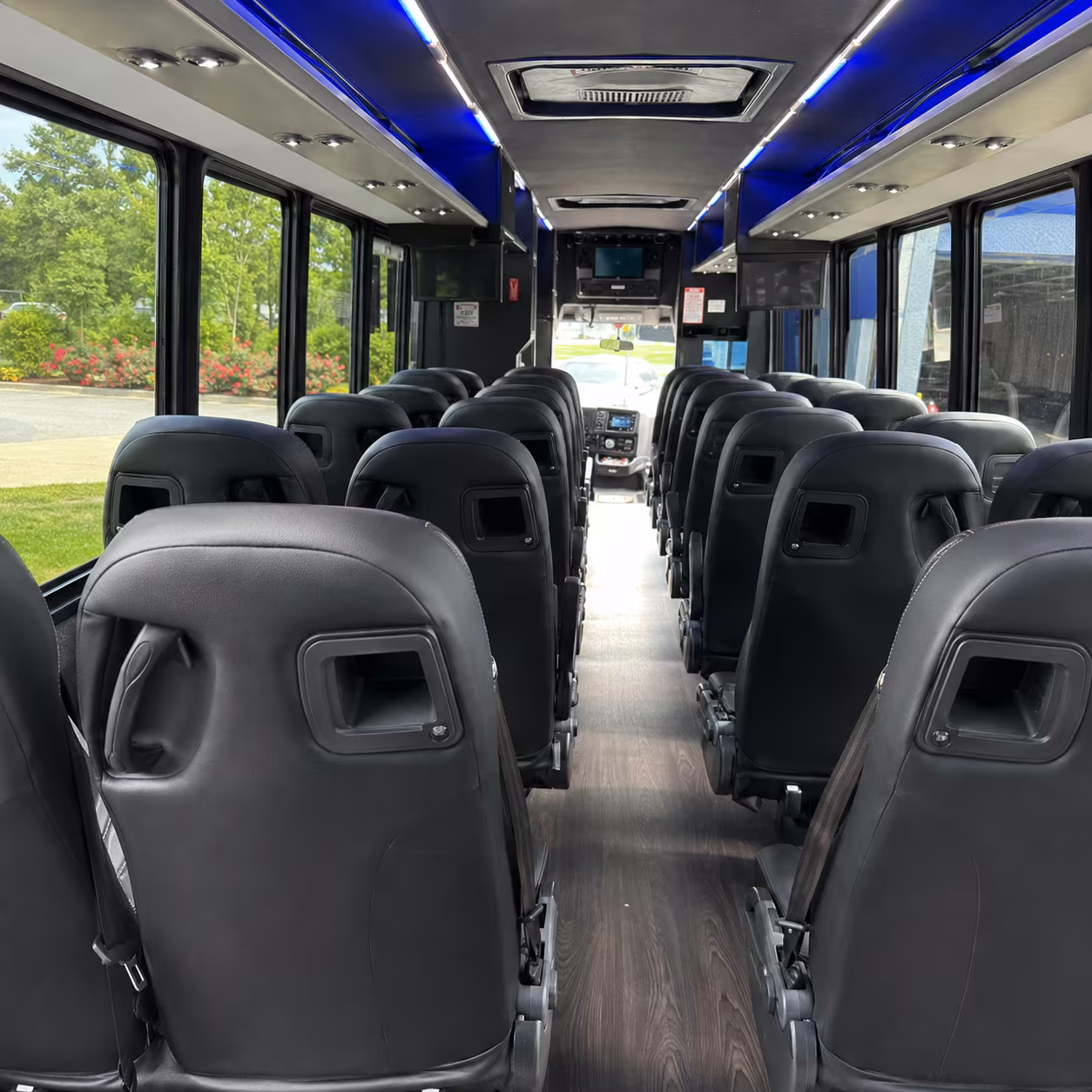 eastvale sporting event transportation onboard seating