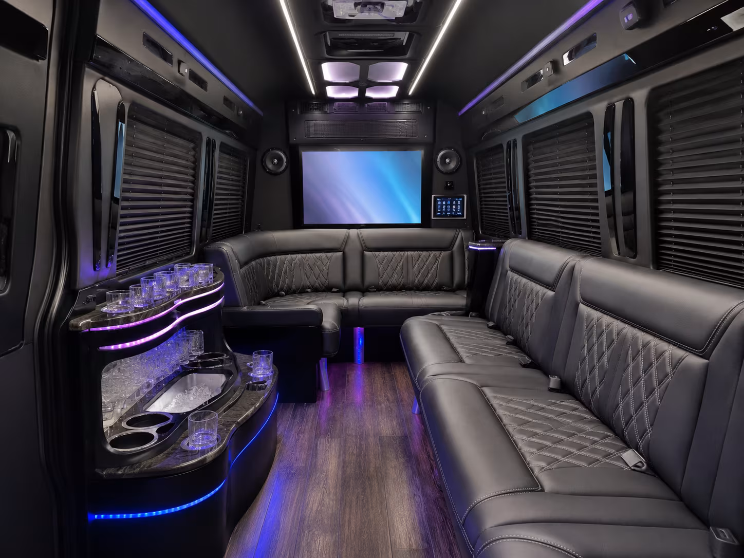 eastvale sprinter limousine interior