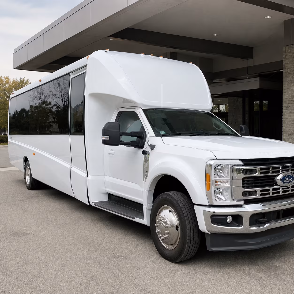 multi stop bus shuttles for eastvale corporate campuses and hotel blocks