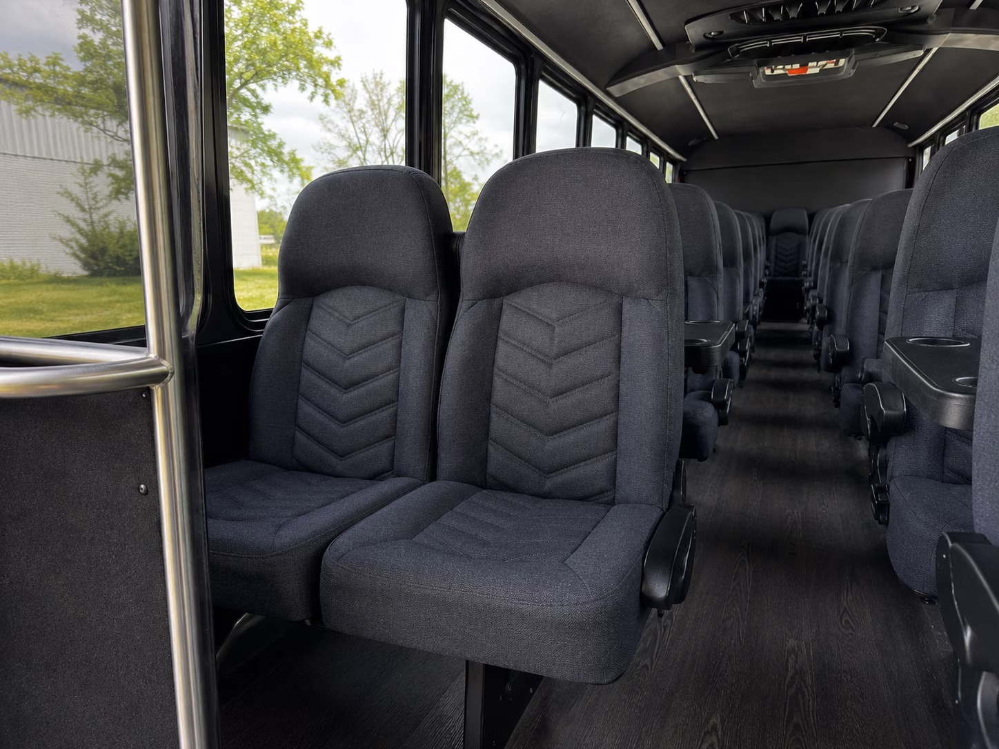shuttle buses for eastvale wedding guests between hotels and venues