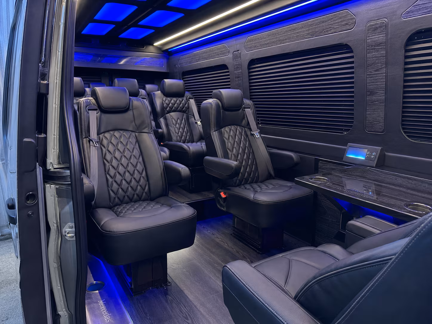 sprinter van transportation for groups and events across eastvale